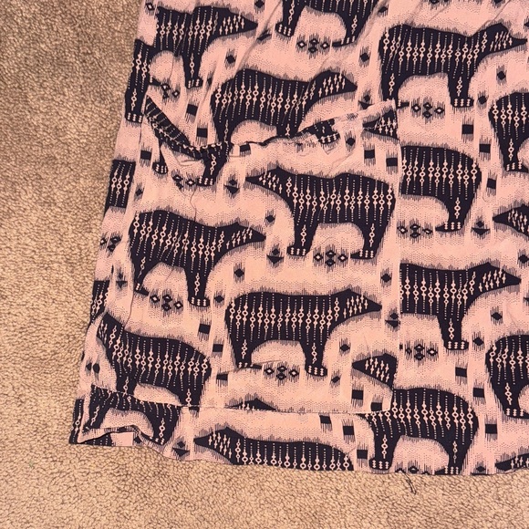 Maeve Pink and Black Animal Print Mini Dress - Picture 4 of 7